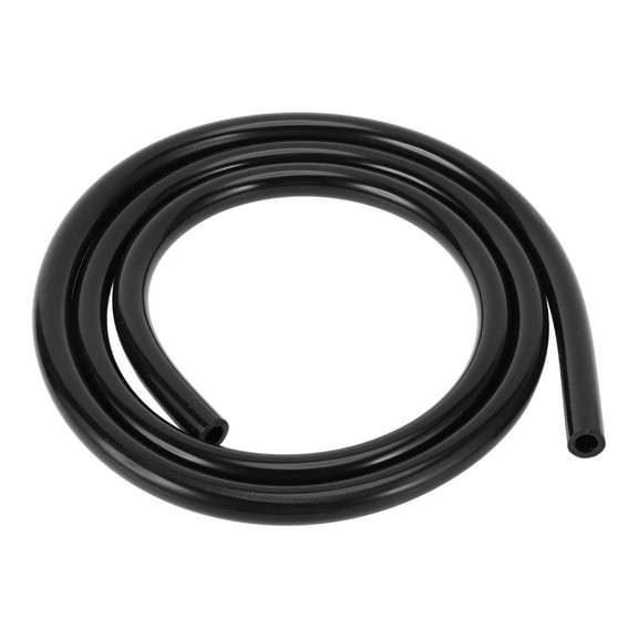 Unique Bargains 5FT 3/8" 10mm ID 3mm Thickness Silicone Vacuum Tubing Hose for Air and Water