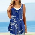 thumbnail image 2 of Aoochasliy Tank Tops for Women Women Fashion Casual Summer Round Neck Loose Sleeveless Vest Top, 2 of 8