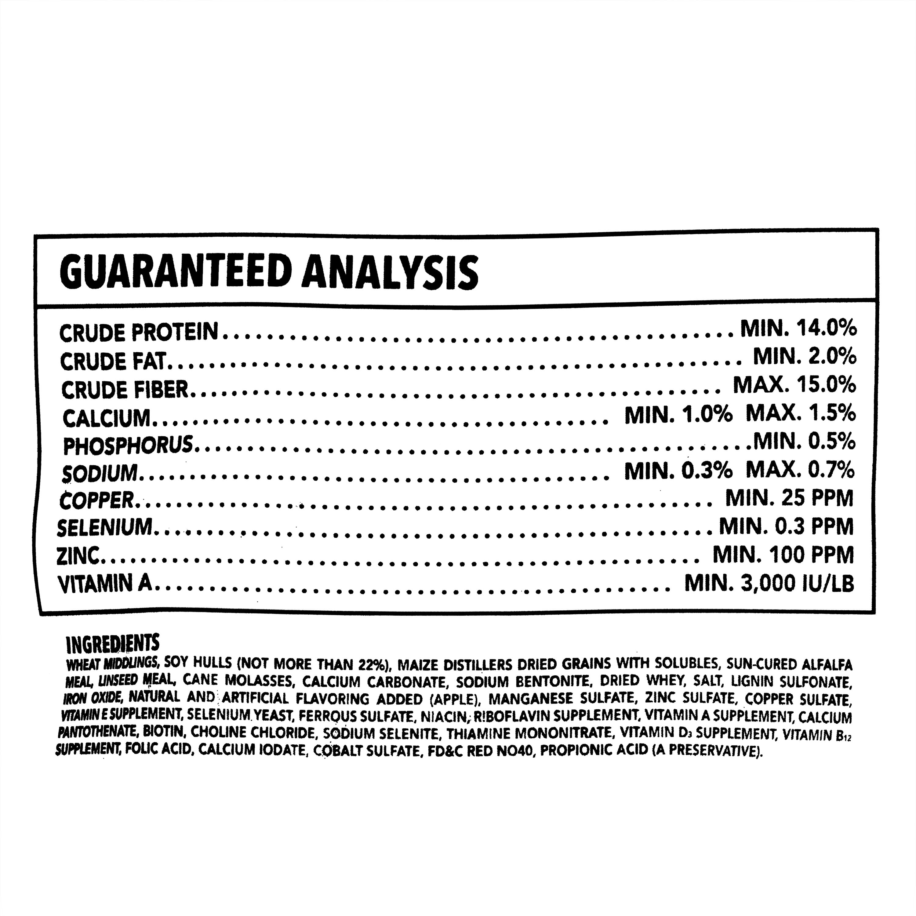 Vibrant Life Apple Flavored Horse Treat Nuggets, 4 lb
