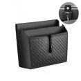 thumbnail image 3 of Adhesive Car Storage Box Carbon Fiber Container Organizers Phone Holder for Car - Small Size, 3 of 6