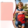 thumbnail image 2 of A5 PU Leather Zipper Notebook Portfolio Lined Paper Document Organizer Folder, 2 of 5