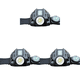 thumbnail image 1 of 3 Uds LED Linterna Muñeca Antorcha USB Recargable Al Aire Libre Camping Lámpara Impermeable, 1 of 9