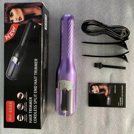 

Hair Split Ends Trimmer 1pc - Automatic Split End Remover for Damaged Hair Repair and Care Treatment - Hair End Cutting Machine