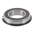 thumbnail image 6 of Unique Bargains 6007NR2RS Deep Groove Ball Bearings 35x62x14mm P0 Double Rubber Seal Lubricated Bearings 1 Pc Car Scooter Skateboard Wheel Universal Silver Tone Black, 6 of 6
