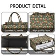 thumbnail image 4 of Large Capacity Tote Bag,Green Highland Cow Daisy Pattern Handbag Fashion Luxury Tote Bag,15.7"x13"x 5.1" Inches,Laptop Compatible, 4 of 6