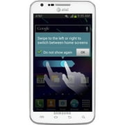 Samsung Galaxy S II Skyrocket SGH-I727 16 GB Smartphone, 4.5" Super AMOLED800 x 480, 1 GB RAM, Android 4.0 Ice Cream Sandwich, 4G, White