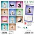thumbnail image 3 of Yoga Puppies OFFICIAL | 2024 7x14" (Hanging) Mini Wall Calendar | BrownTrout, 3 of 8
