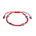 thumbnail image 1 of Miangastore Handmade Adjustable Bracelet Red Wax String 1Set 8.7 x 0.2 x 0.2in, 1 of 9