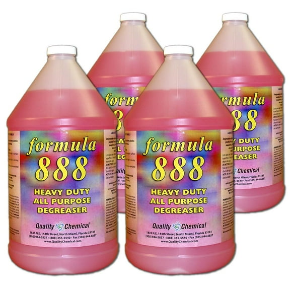 Formula 888-powerful, fast acting, degreaser-cleaner - 4 gallon case