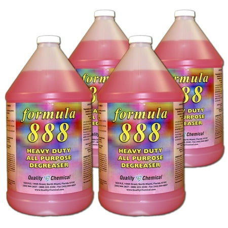 Formula 888-powerful, fast acting, degreaser-cleaner - 4 gallon