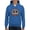 Royal, variant on Floral Smile Fun Trendy Graphic Symbols Youth's Hoodie