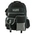thumbnail image 2 of K-Cliffs Unisex Heavy Duty Large Rolling School Backpack with Wheels in Black, 2 of 11