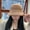 E-521 khaki lamb hair bucket hat, variant on Advanced Sensory Lamb Bucket Hat Female Autumn And Winter Plain Face -To -Face Warm Basin Hood Temperament Versatile Fashion Fisherman Hat