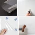 thumbnail image 6 of AOOOWER Clear Wall Sticker Removable Plastic Protective Film Roll for Furniture and Wall, 6 of 16