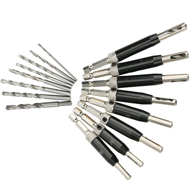 Herramientas de hardware, Broca para bisagra Juego de brocas para bisagra autocentrante hexagonal Broca para bisagra Estética elegante
