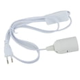 thumbnail image 4 of E27 Power Cord Screw Base Lamp Holder LED Pendant Light Head With 303 Switch Extent Cable Bulb Socket, 4 of 12