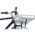 Wald 257 MultiFit Front Pizza Box Bicycle Basket, Black