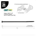 thumbnail image 2 of Tornillos OZCO OWT Timber 1/4 x 7 1/2 (paquete de 25), 2 of 3