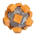 thumbnail image 1 of Xuanheng Keyboard Fidget Toy Adults Birthday Working Mini Fidget Toy Keyboard Orange, 1 of 8