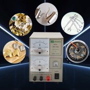 TABODD Gold Plating Kit 3A Machine Jewelry Plater Electroplating Silver Gold Plating Machine Jewelry Plater Electroplating Processing Tools with Voltage is Adjustable
