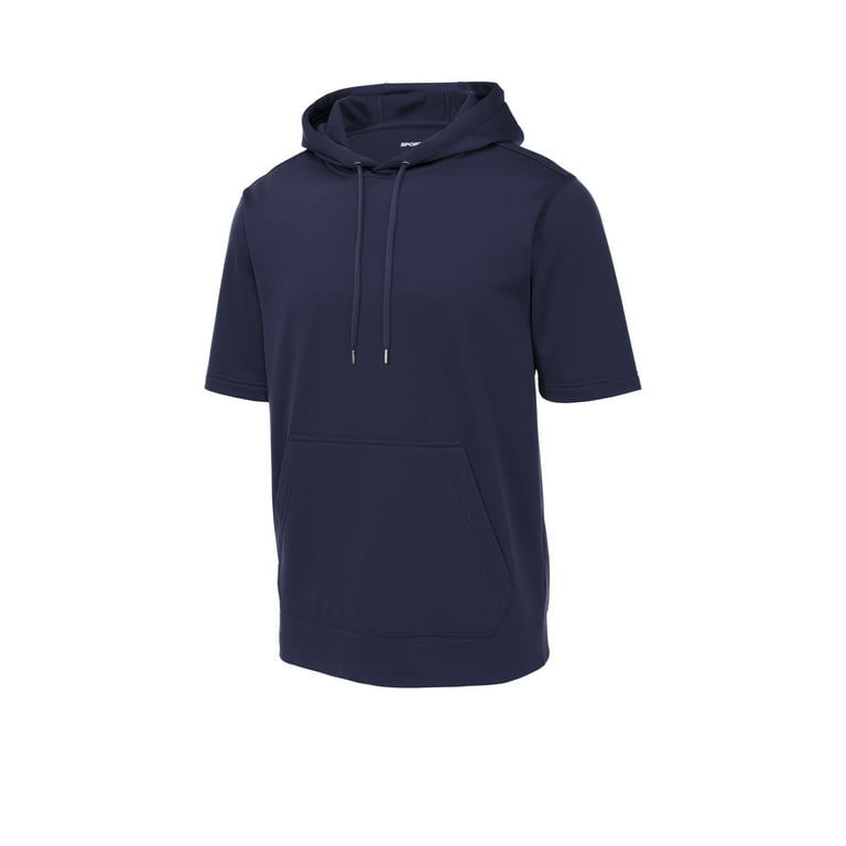 Sport Tek St251 Sport Wick Fleece Short Sleeve Hooded Pullover