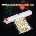 thumbnail image 2 of Irfora A C110 V 100W Máquina de envasado de sellador de película al vacío eléctrica completamente automática Envasadora al vacío Incluida Bolsa de 10 bolsillos Portátil para la cocina doméstica Diaria Irfora Sellador al vacío, 2 of 7