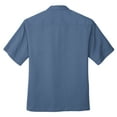 thumbnail image 6 of Yellow Rooster Men's Short Sleeve Easy Care Camp Male Shirt Blue 3XL, 6 of 6