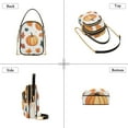 thumbnail image 3 of FORMRS Crossbody Bag for Women Quilted Travel Shoulder Cell Phone Purse with Chain Strap Handbag, Pumpkins Pattern, 3 of 7