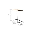 thumbnail image 3 of Jessar - Ensemble de 3 Tables d'Appoint, de la Collection Eden, Grain de Bois Brun, 3 of 6
