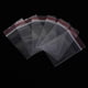 thumbnail image 5 of Unids/paquete de 100 bolsas con cierre de cremallera, bolsa de plástico transparente autosellante, paquete de almacenamiento de alimentos, bolsa Almacenamiento y organización del hogar 14 x 20 cm Naiovety HA5328-08B, 5 of 6