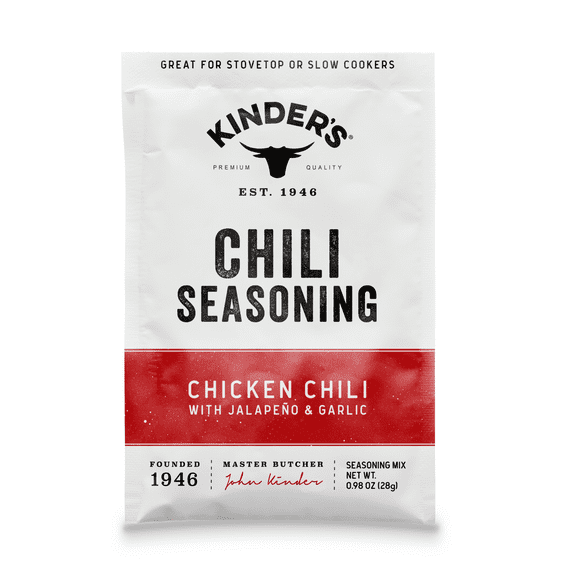 Kinder's Chicken Chili Seasoning, 1.1 oz Packet