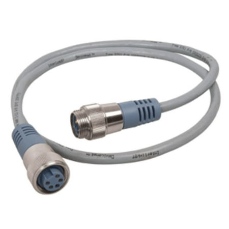 UPC: 0873804002088 | 9 Pale Gray and Blue Maretron Mini Double-Ended Cord Set