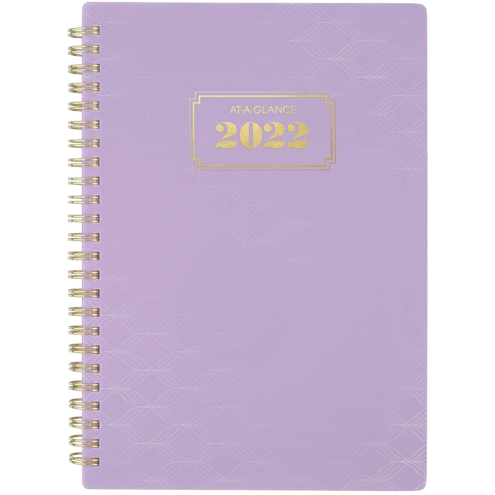 AT-A-GLANCE BADGE Wave 2022 Weekly Monthly Planner Small 5 12 x 8 12 - Planners