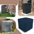 thumbnail image 5 of COVERS&ALL Air Conditioner Cover 12 Oz Waterproof - 100% Weather Resistant PVC Coated Outdoor Furniture Cover with Air Pockets & Drawstring for Snug Fit (26" W x 26" D x 32" H, Blue), 5 of 6