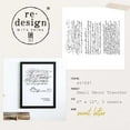 thumbnail image 2 of Prima Marketing Re-Design Decor Transfers 6"X12" 3/Sheets-Secret Letter, 2 of 2