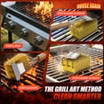 thumbnail image 5 of Rosaver Bristle-Free Grill Brush with Scraper, Heat-Resistant Handle BBQ Grill Cleaner Tool, 304 Stainless Steel Mesh Head, Heavy-Duty Grill Grate Cleaner for Gas, Charcoal & Flat Top Grills, 5 of 8