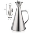 thumbnail image 2 of 500 ml de acero inoxidable a prueba de fugas gotas de aceite comestible olla salsa vinagre botella de aceite botella de aceite creativa para suministros de cocina, 2 of 5