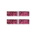 thumbnail image 1 of Cinturones anchos elásticos para damas INSPIRE CHIC con hebillas entrelazadas y decoraciones de lentejuelas brillantes para vestidos en púrpura oscuro, 1 of 6