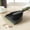 Black, variant on InsCrazy Small Broom and Dustpan Set Dustpan Combo Set Desktop Small Mini Cleaning Sweeping Trash for Home Use for Office, Home, Table, Bedroom and Kitchen 13 inches