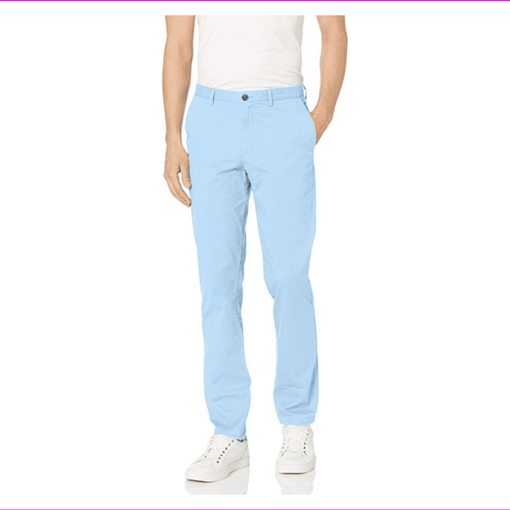 calvin klein men's refined stretch slim fit chinos