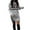 Grey, variant on Fiaer Christmas Sweatshirts Dress for Women Cat Graphic Long Sleeve Crew Neck Loose Fit Long Pullover Comfort Trendy Warm Tops Grey XL