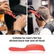 thumbnail image 5 of Peine de Pelo Curvo Colcomx Peine de corte de pelo profesional rojo, 5 of 7