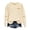 Beige, variant on Kaondbfi Sweatshirt for Women Fall Winter Tops Long Sleeve Shirts Oversized Tshirts Round Neck Women's Fashion Essentials Clothing