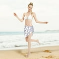 thumbnail image 5 of Disketp World Travel2 Women Swimsuit Cover Up Short Chiffon Summer Beach Sarong Bikini Wrap Skirt Bathing Suit, 5 of 7