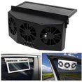 thumbnail image 1 of Portable Car Silent Air Conditioner Solar Cooling Fan Car Truck Car Cooler Energy Saving, 1 of 5