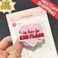 thumbnail image 3 of Red Flags Magnetic Phone Grip – Quote Heart, Aesthetic Accessory, 3 of 3
