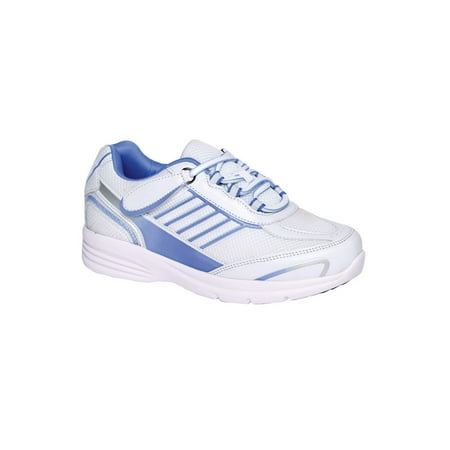 

Women s Adult Dr. Leonard s(R) Women s Diabetic Active Sneaker Casual Shoes White/Purple 7