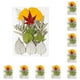 thumbnail image 2 of Yuarrent Hojas secas naturales DIY Plantas artesanales en relieve Hojas prensadas Decoraciones verdes secas Regalos para tarjetas de boda Type1 NO1, 2 of 6
