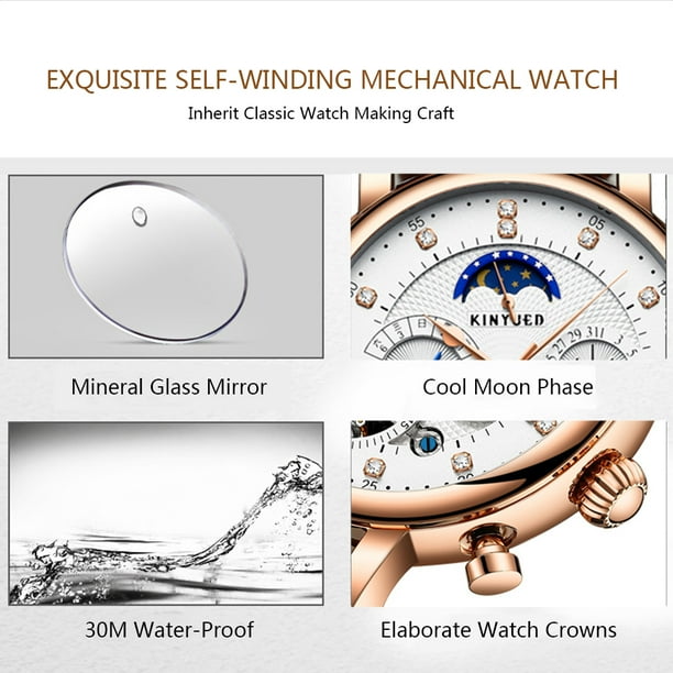 Kinyued 3atm water resistant best sale