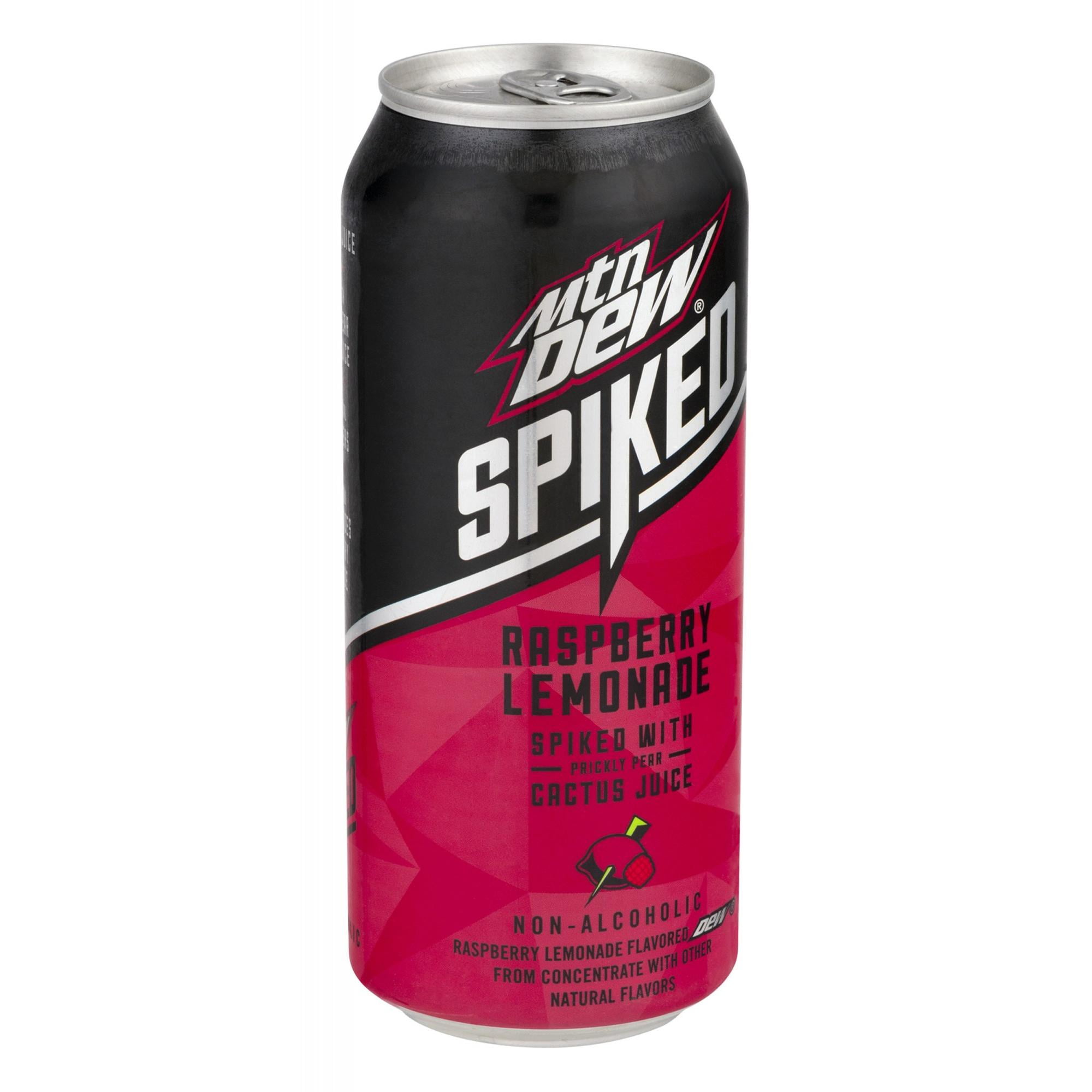Mtn Dew, Mtn Dew Spiked Raspberry Lemonade - Walmart.com
